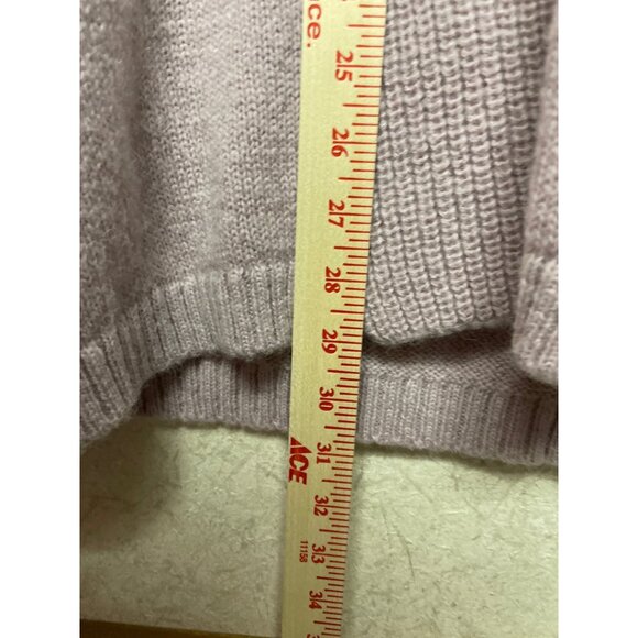 Soft Surrounding Women's Sweater V-Neck Purple Sweater Alpaca Wool  Size Large - Picture 7 of 9